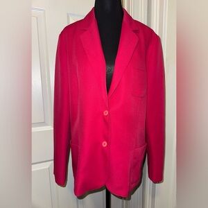 Chic Fuchsia Blazer